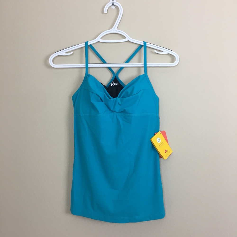 Lycra Sports UPF50+ Athletic Fitness Yoga Tank Top